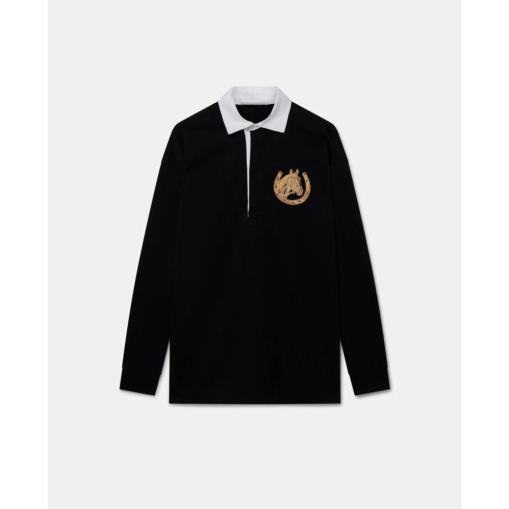 Stella McCartney Pony Club Rugby Oversized Polo Taylor Swift